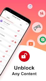 VPN Kitten: Free Unlimited VPN Proxy & Secure WiFi スクリーンショット 2