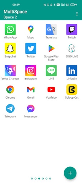 Multi Space App : Clone App ဖန်သားပြင်ဓာတ်ပုံ 2