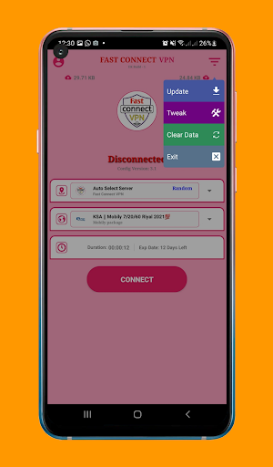 Fast Connect VPN ภาพหน้าจอ 3