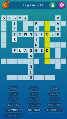 Fill-in Crosswords Unlimited スクリーンショット 0
