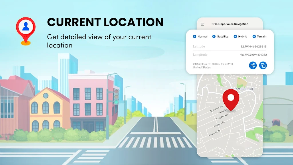 GPS, Maps & Driving Directions Ảnh chụp màn hình 2
