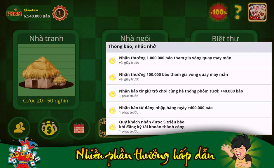 Phỏm Tươi Tá Lả Phom Tuoi TaLa 螢幕截圖 2