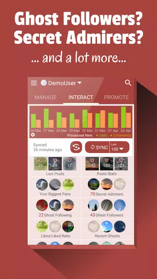 Schermata Follower Stats for Instagram 3