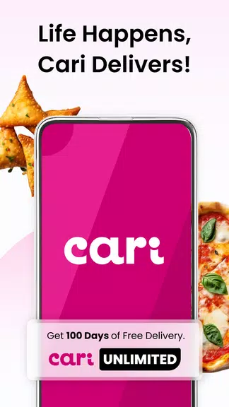 Cari: The best food delivered স্ক্রিনশট 0