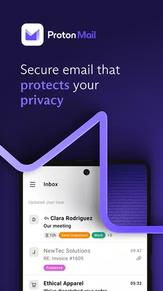 Proton Mail: Encrypted Email स्क्रीनशॉट 0