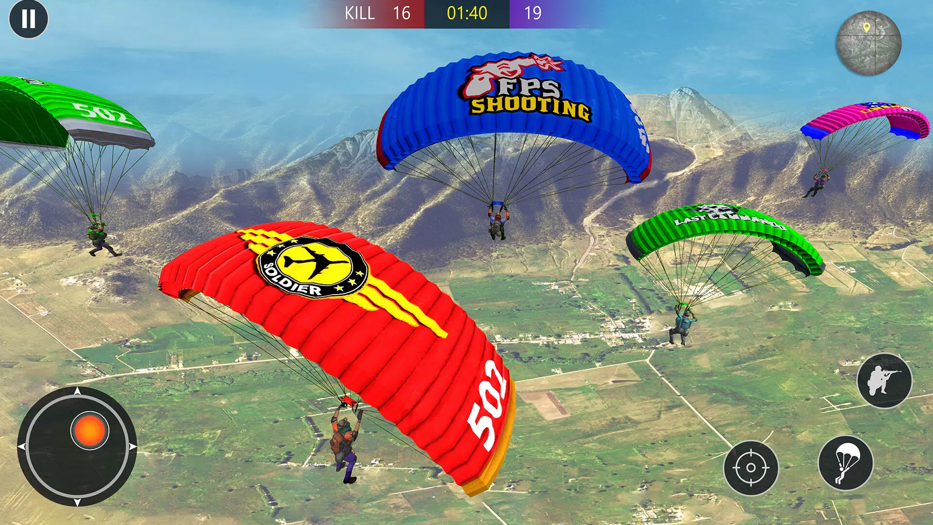 Last Commando Gun Game Offline ဖန်သားပြင်ဓာတ်ပုံ 2