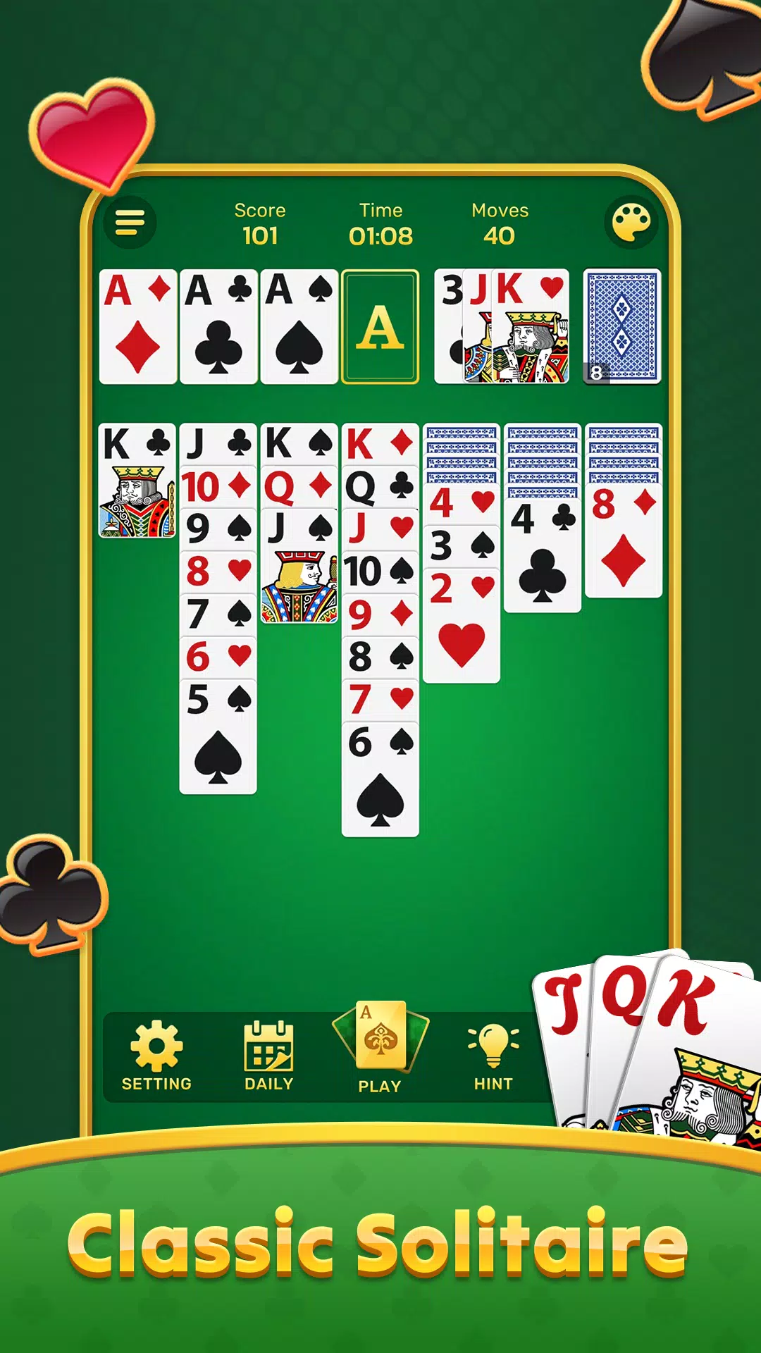 Classic Solitaire : Card Games 螢幕截圖 0