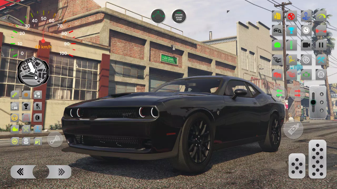 Dodge Demon Hellcat Simulator Ảnh chụp màn hình 0