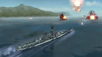 WARSHIP BATTLE:3D World War II Capture d'écran 0