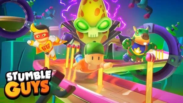 Survive Darkpeel's Lair in Steumble Guys's Superhero Showdown Sezon