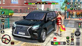 Driving School City Car Games Скриншот 2