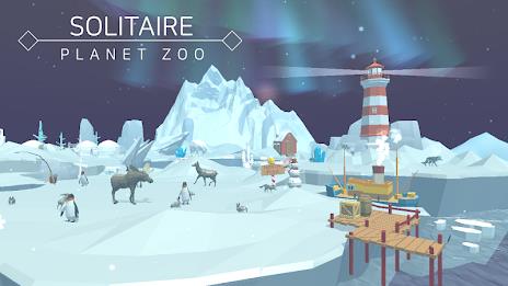 Solitaire : Planet Zoo Captura de tela 3