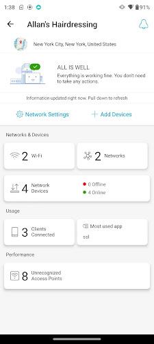 Schermata Cisco Business 3