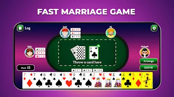 Marriage Card Game 스크린샷 1