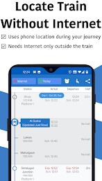 Live Train : Locate My Train Ảnh chụp màn hình 0