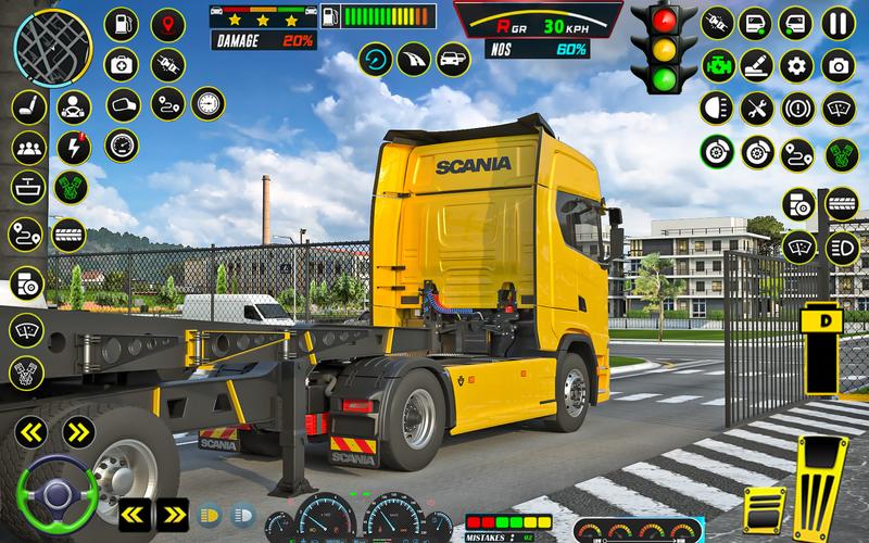 Cargo Truck Driving Game 2024 Ekran Görüntüsü 1