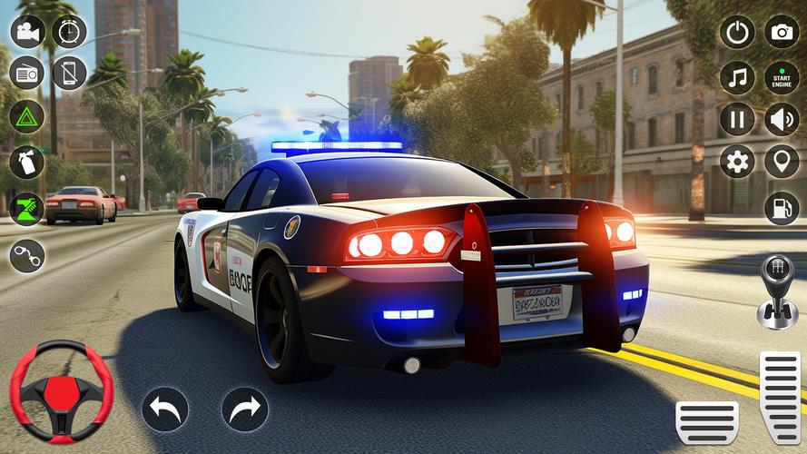 Cop Car Parking: Driving Games Schermafbeelding 0