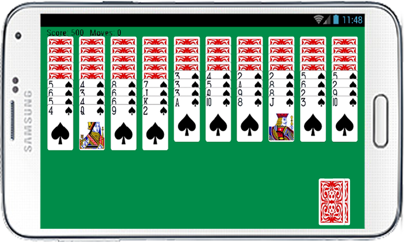 Spider Solitaire Free Game Fun Ekran Görüntüsü 3
