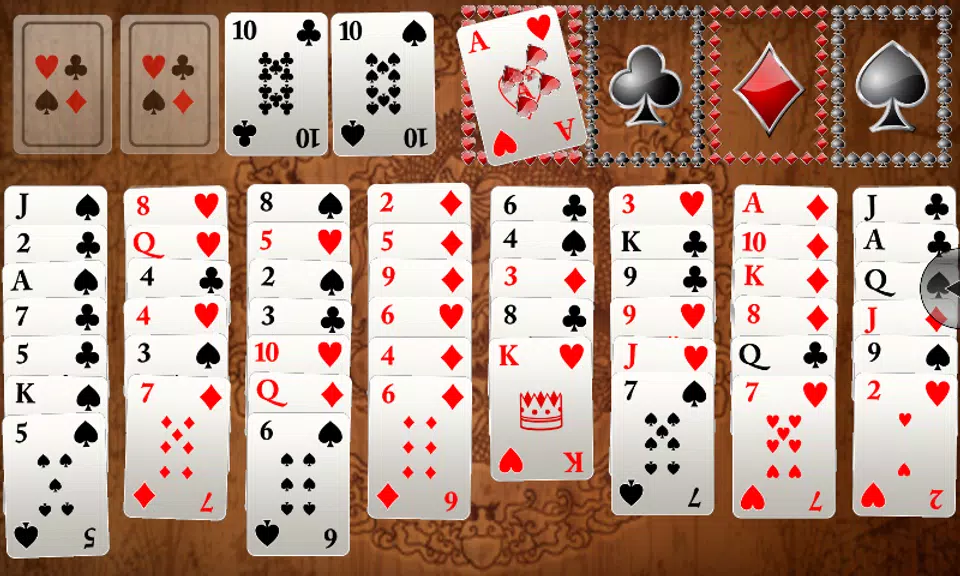 Ultimate FreeCell Solitaire 3D Screenshot 0