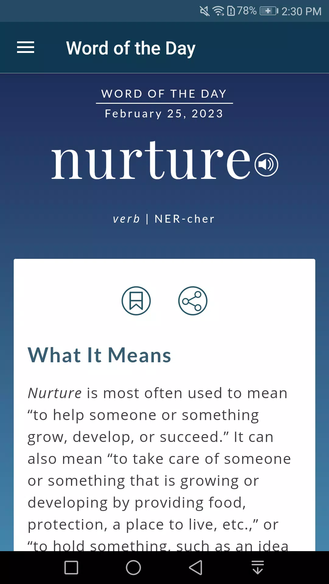 Dictionary - Merriam-Webster Screenshot 1