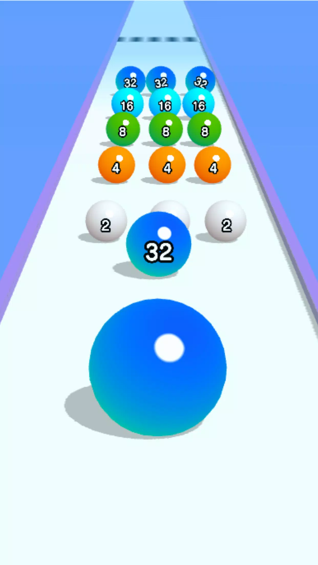 Ball Run 2048: merge number 螢幕截圖 2