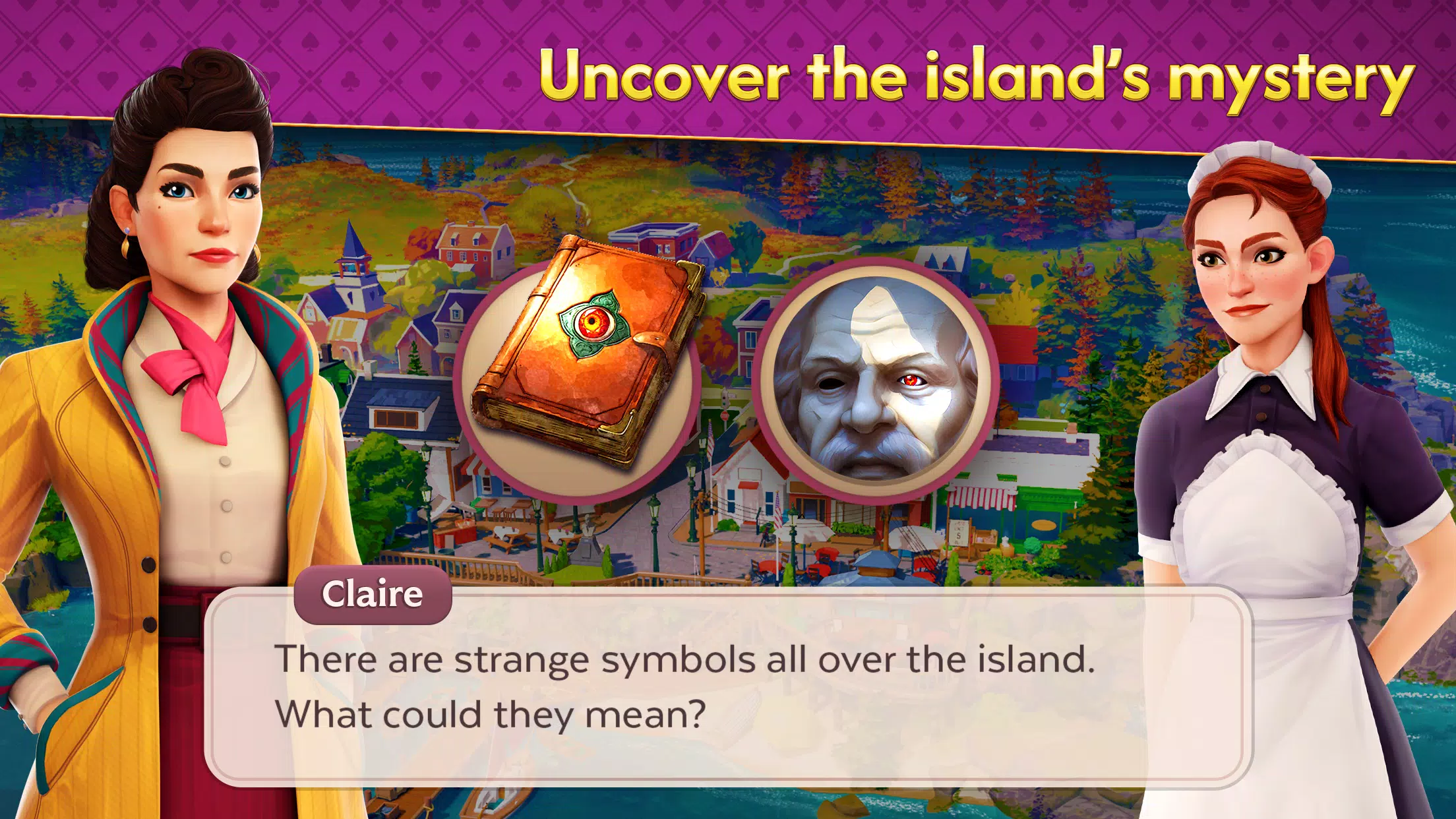 Claire's Chronicles: Solitaire Screenshot 1