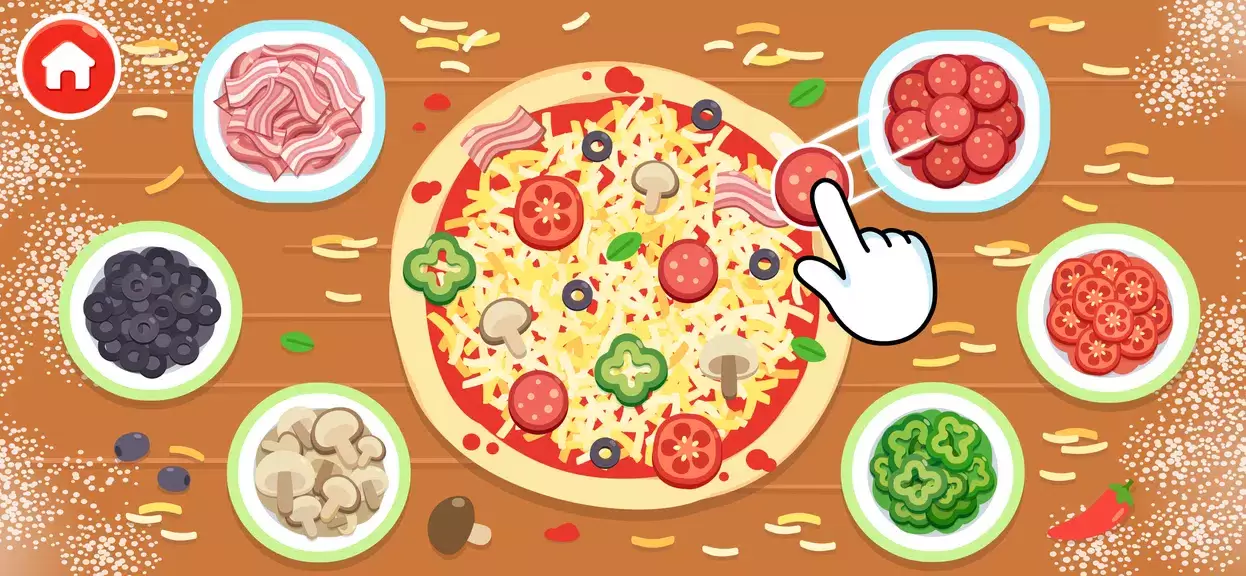 Pizza Cooking Games for Kids 螢幕截圖 0