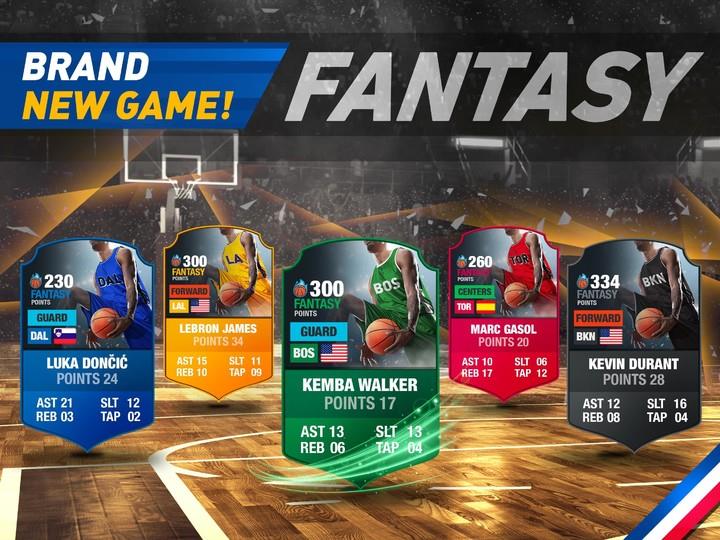 Basketball Fantasy Manager NBA Capture d'écran 1