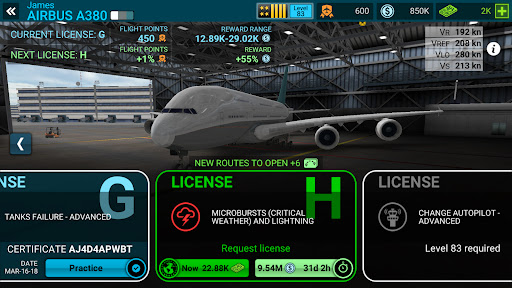 Airline Commander Flight Game Zrzut ekranu 2