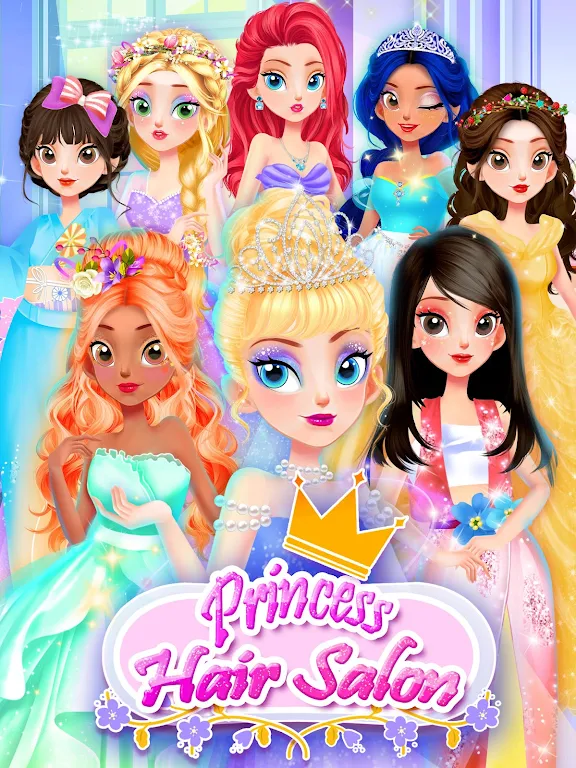 Princess Games: Makeup Games 螢幕截圖 0