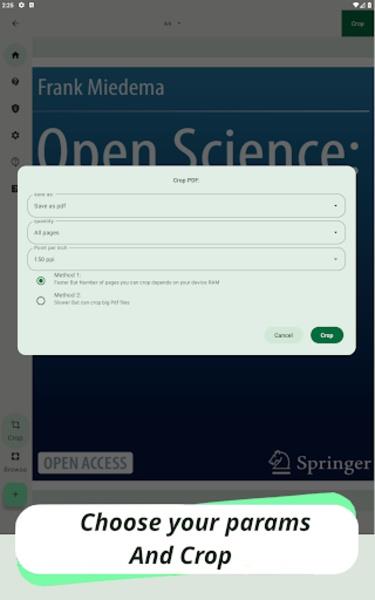 Pdf Cropper Скриншот 1