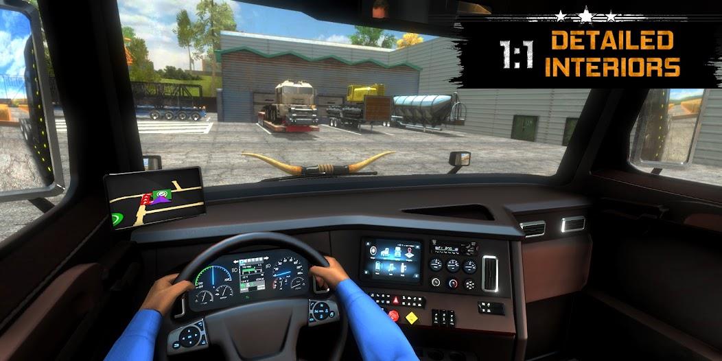 Truck Simulator USA Revolution Mod ภาพหน้าจอ 2