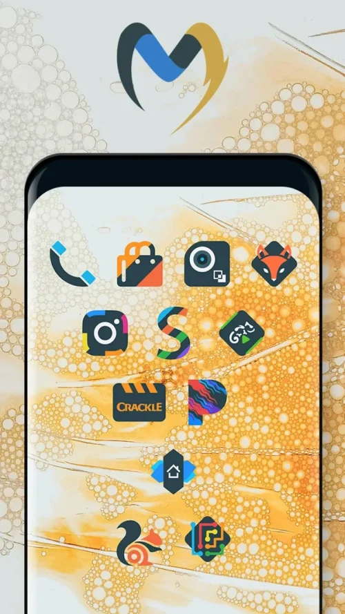 Material UI Dark Icon Pack Zrzut ekranu 3