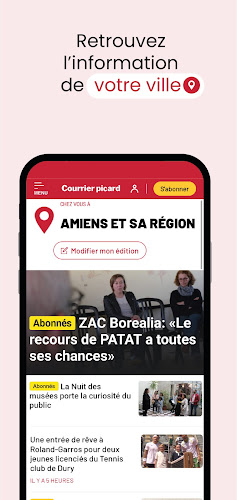 Courrier picard : Actu & vidéo ဖန်သားပြင်ဓာတ်ပုံ 0