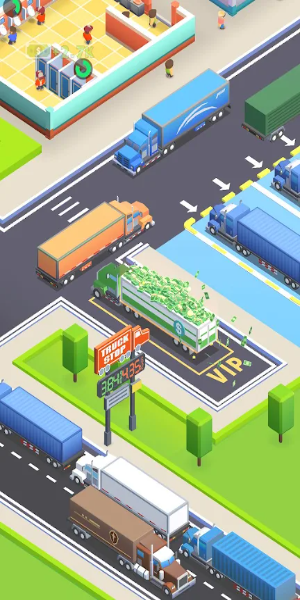 Travel Center Tycoon Mod ဖန်သားပြင်ဓာတ်ပုံ 1