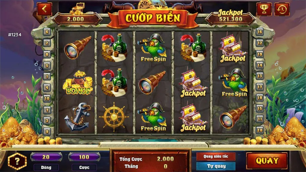 Bắn Cá Rồng - Bắn Cá Slot Zrzut ekranu 1