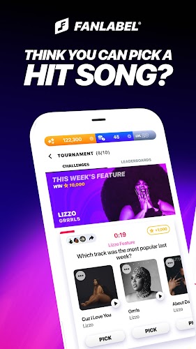 FanLabel: Daily Music Contests 螢幕截圖 2