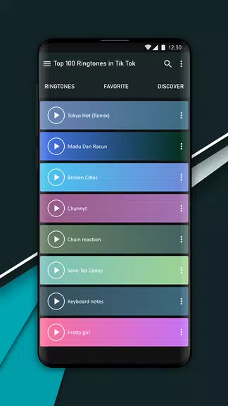 Top 100 Tik Tok Ringtones Ekran Görüntüsü 1
