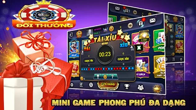 Game choi danh bai - 52Fun Doi Thuong Tangkapan skrin 2