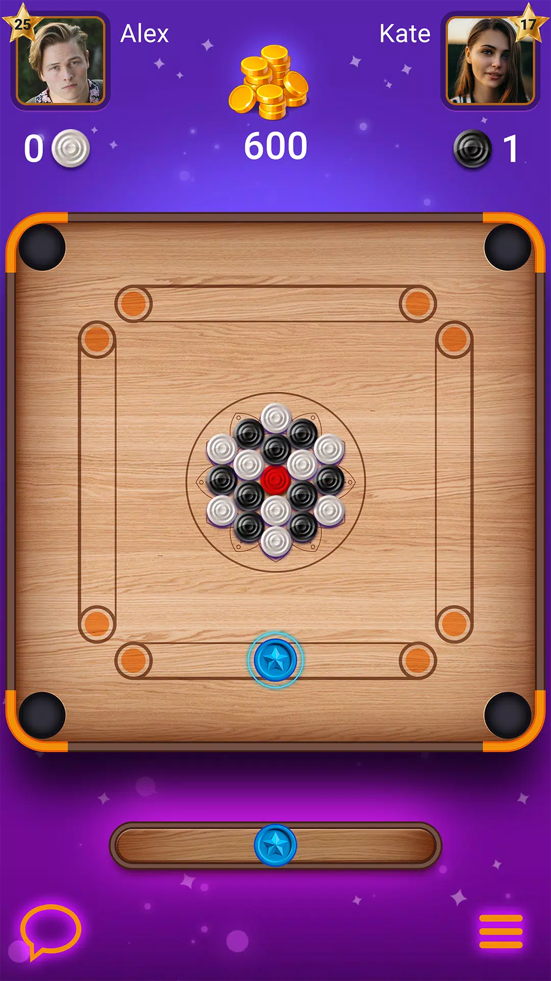 Carrom Lure - Disc pool game 螢幕截圖 3