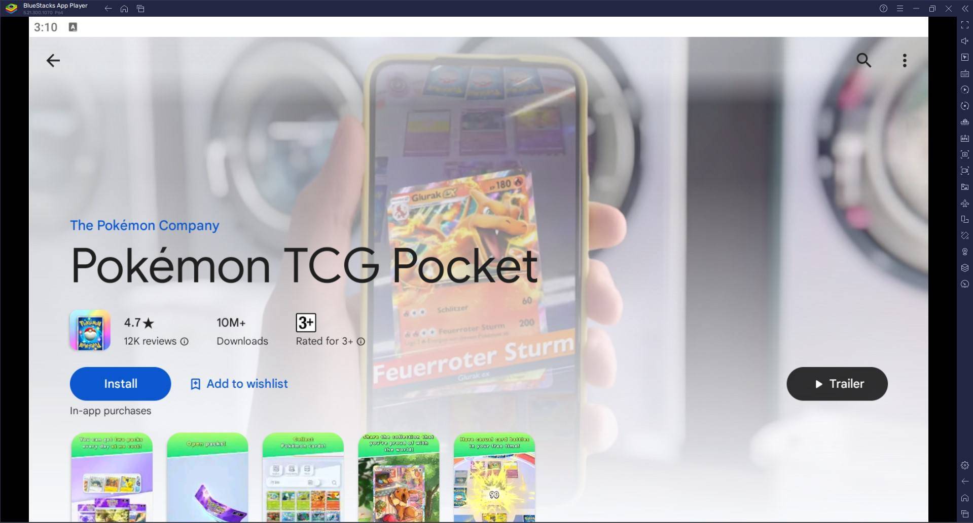 Pokémon TCG အိတ်ကပ်ကို PC သို့မဟုတ် MAC တွင် bluestacks နှင့်အတူPokémon Pocket ကိုမည်သို့ကစားရမည်နည်း