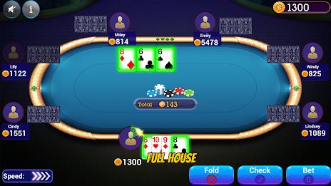 Omaha Poker Offline Ảnh chụp màn hình 3