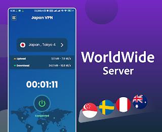 Japan VPN - Use Japan Proxy Ip ဖန်သားပြင်ဓာတ်ပုံ 2