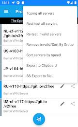 V2ray VPN-unmetered fast VPN ဖန်သားပြင်ဓာတ်ပုံ 1