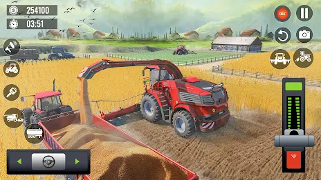 Super Tractor Farming Games 스크린샷 1