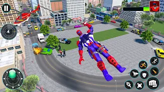 Spider Rope Hero Flying Games 스크린샷 2