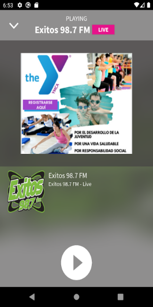 Exitos 98.7 Schermafbeelding 2