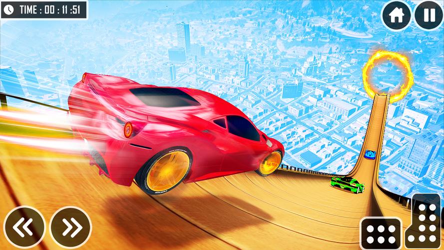 Car Stunt Races 3D: Mega Ramps 스크린샷 1