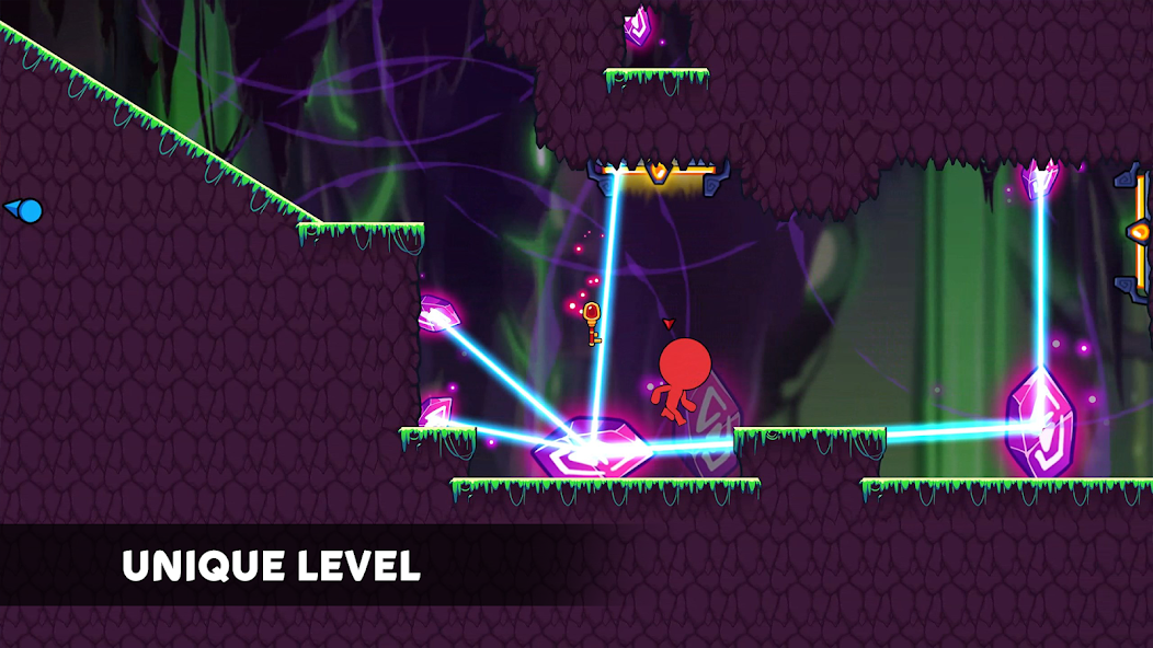 Schermata Stick World: Red Blue Journey Mod 2