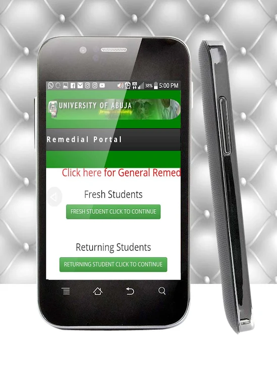Students Mobile - UNIABUJA Captura de tela 3
